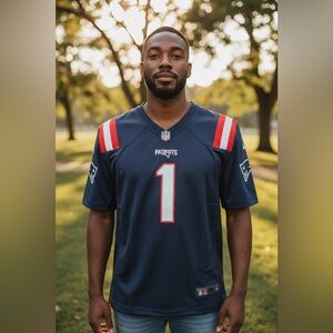 New England patriots cam newton jersey NWOT